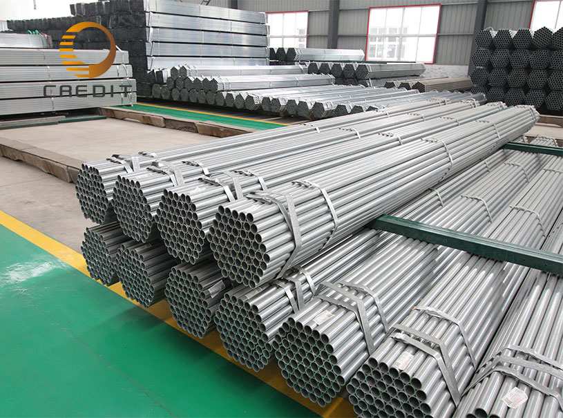 Hot Dip or Cold GI Galvanized Steel Pipe and Tubes