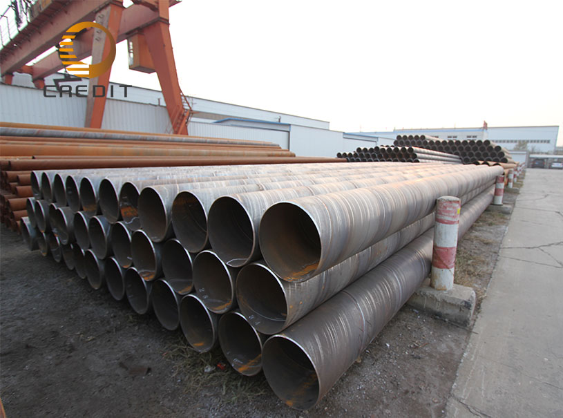 Gas Water Oil Transportation SSAW Carbon Steel Pipe