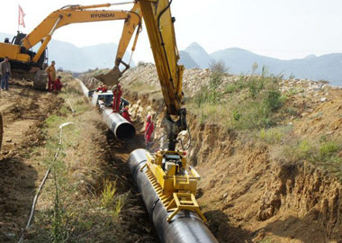 Tendido de oleoducto