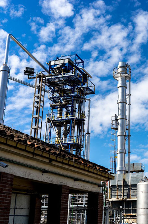 Proyecto de tubería de acero galvanizado de 500 toneladas de India para la construcción.